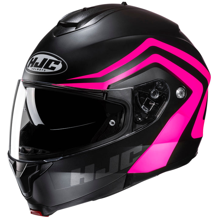 HJC C91 Nepos Helmet MC-8SF - Front Side View