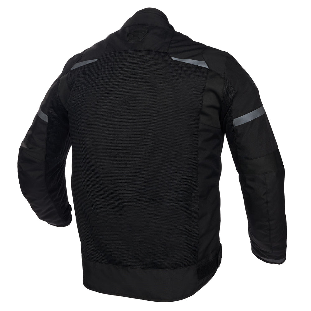 Cortech Aero-Flo 2.0 Jacket Black - Rear View