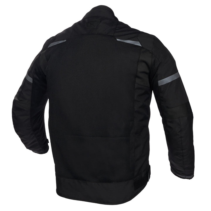 Cortech Aero-Flo 2.0 Jacket Black - Rear View