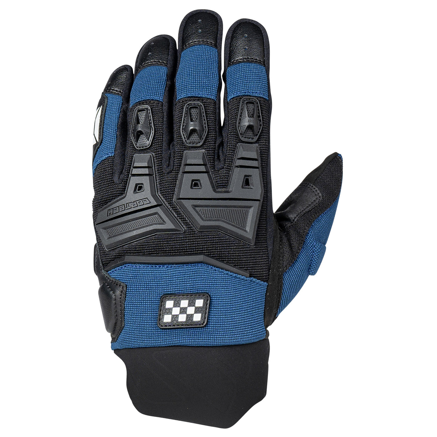 Cortech Men's Aero-Tec 2.0 Gloves Navy - Back of Hand View