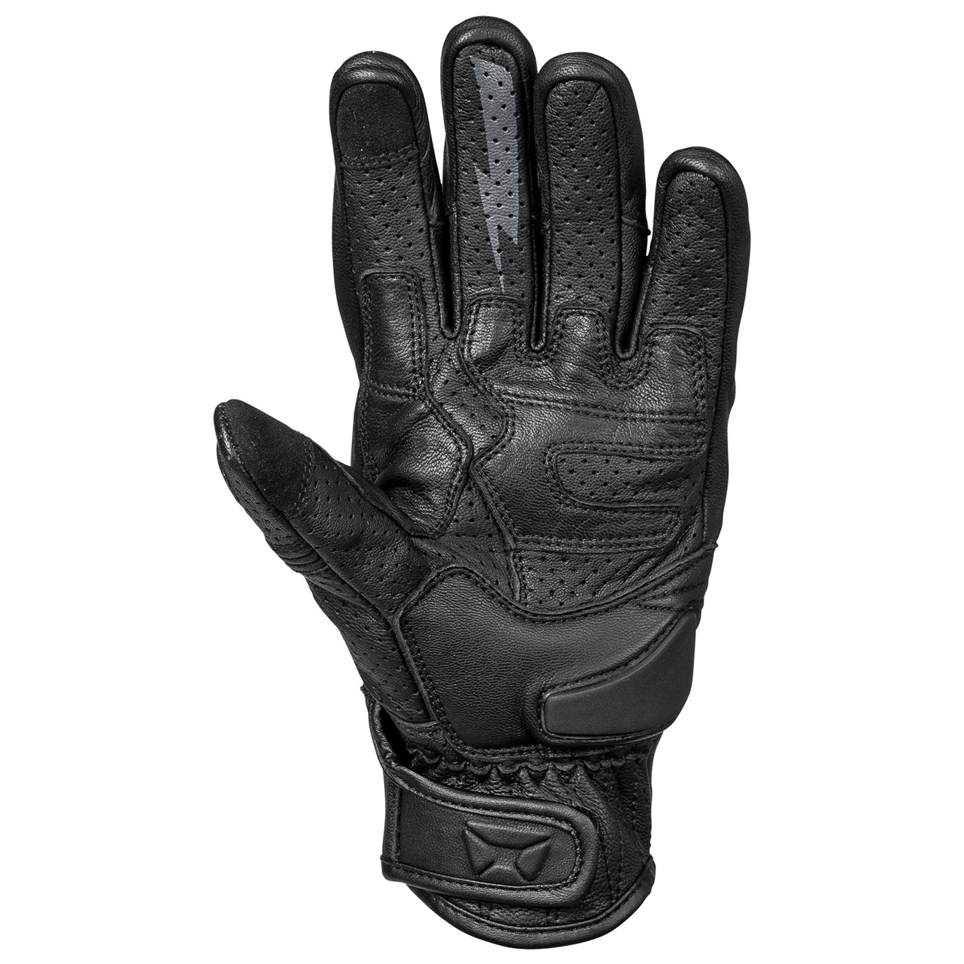 Cortech The Bully Leather 2.0 Gloves Black - Palm View