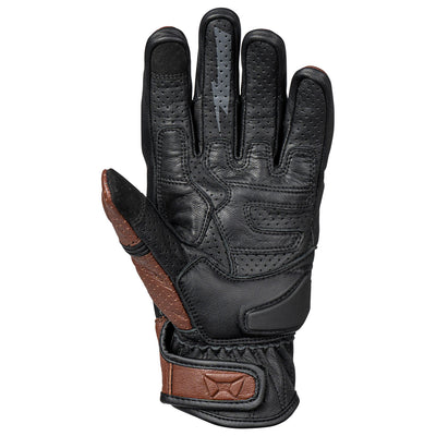 Cortech The Bully Leather 2.0 Gloves Tobacco - Palm View