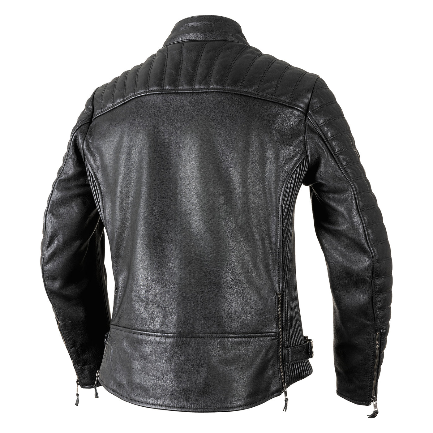 Cortech Hoyden Ladies Leather Jacket Black - Rear View