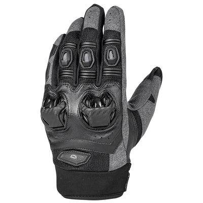 Cortech Men's Hyper-Flo 2.0 Gloves Black - Back of Hand Side View