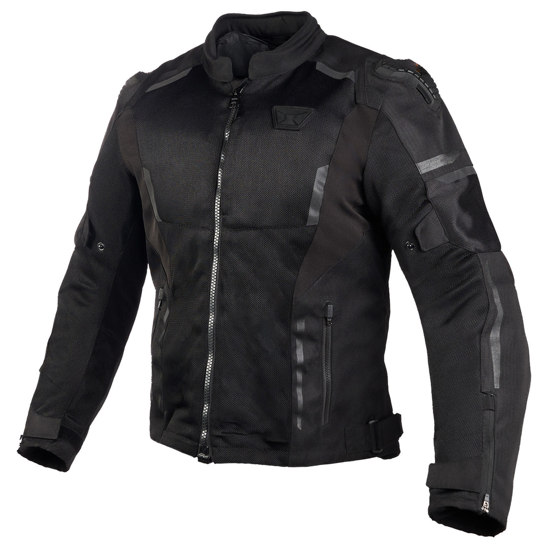 Cortech Men's Hyper-Flo Air 2.0 Jacket Black - Front View