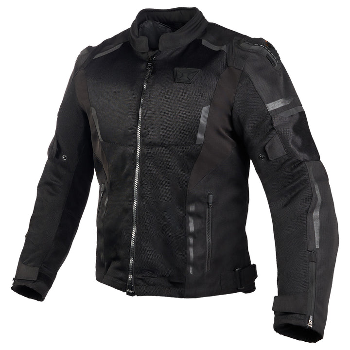 Cortech Men's Hyper-Flo Air 2.0 Jacket Black - Front View