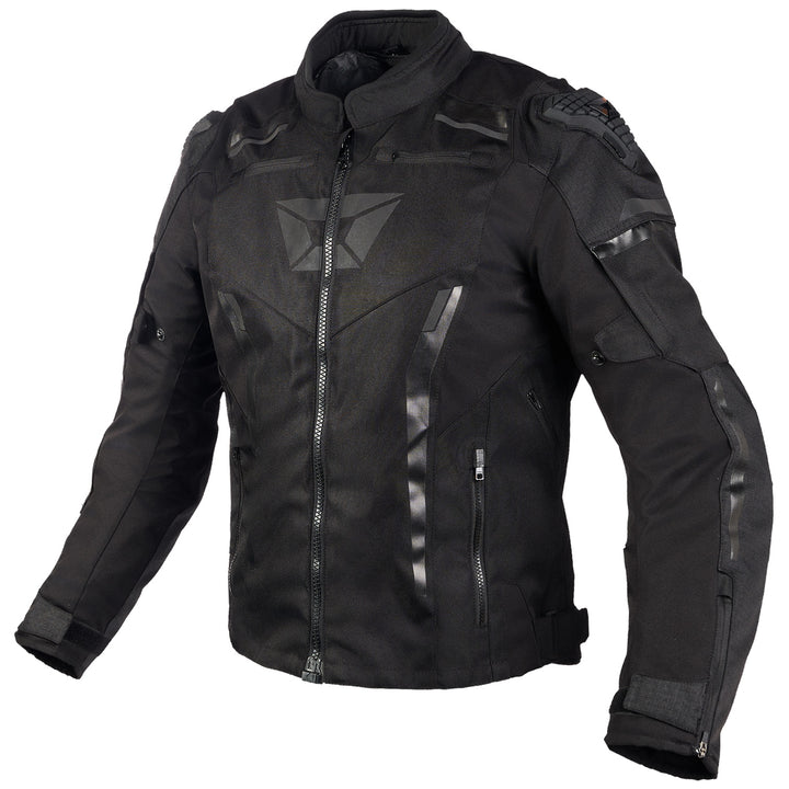 Cortech Men's Hyper-Tec 2.0 Jacket Black - Front View