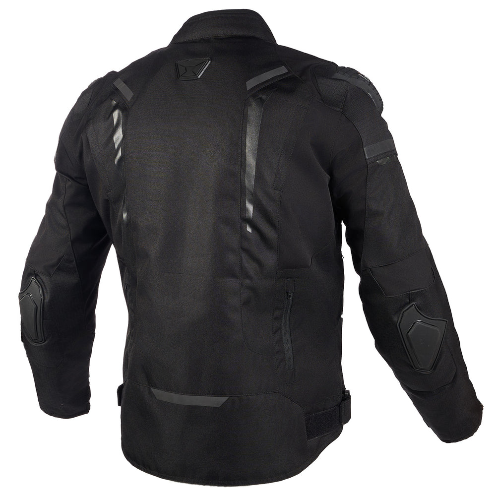 Cortech Men's Hyper-Tec 2.0 Jacket Black - Rear View
