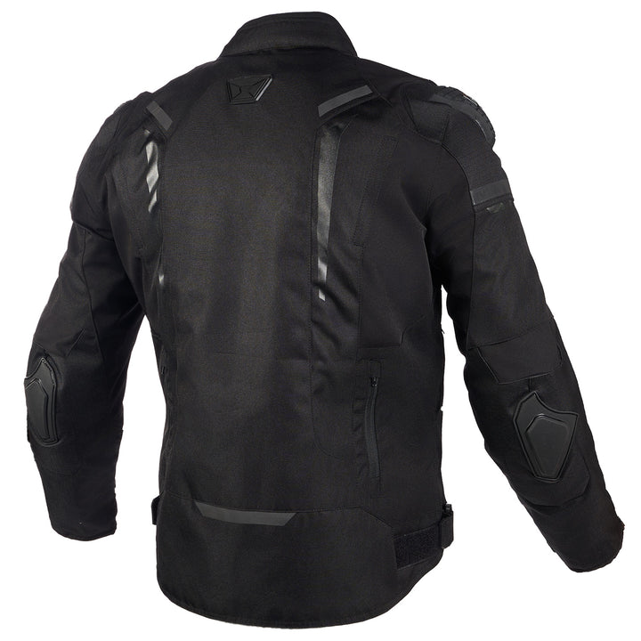 Cortech Men's Hyper-Tec 2.0 Jacket Black - Rear View