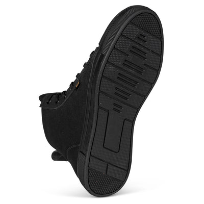 Cortech Menace Riding Shoes Black - Angled Sole View