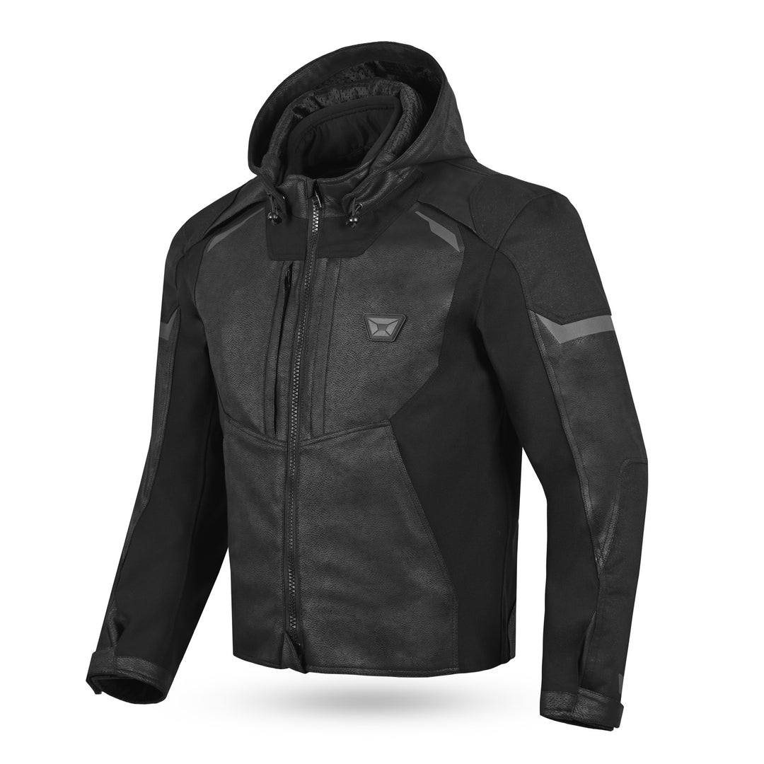 Cortech Shadow AX Jacket Black - Front View