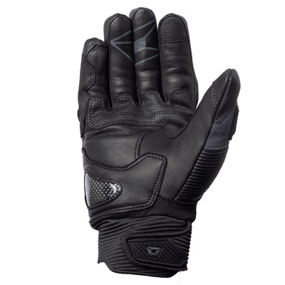 Cortech Sonic-Flo Plus Waterproof Gloves Black/Grey - Palm View