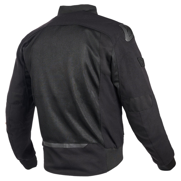 Cortech Versa-Flo Jacket Black - Rear View