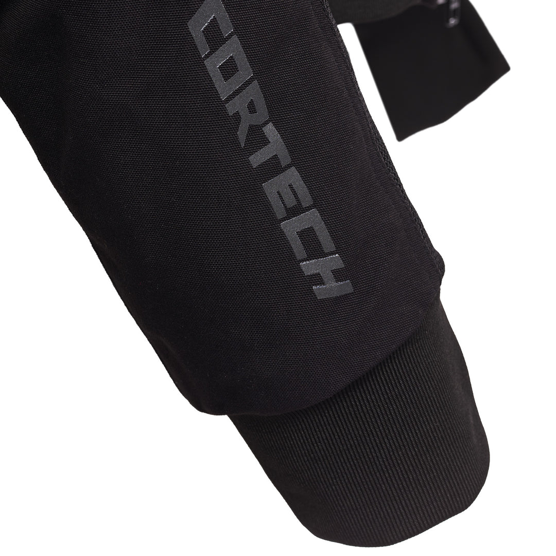 Cortech Versa-Flo Jacket Black - Close-up of Wrist Detail