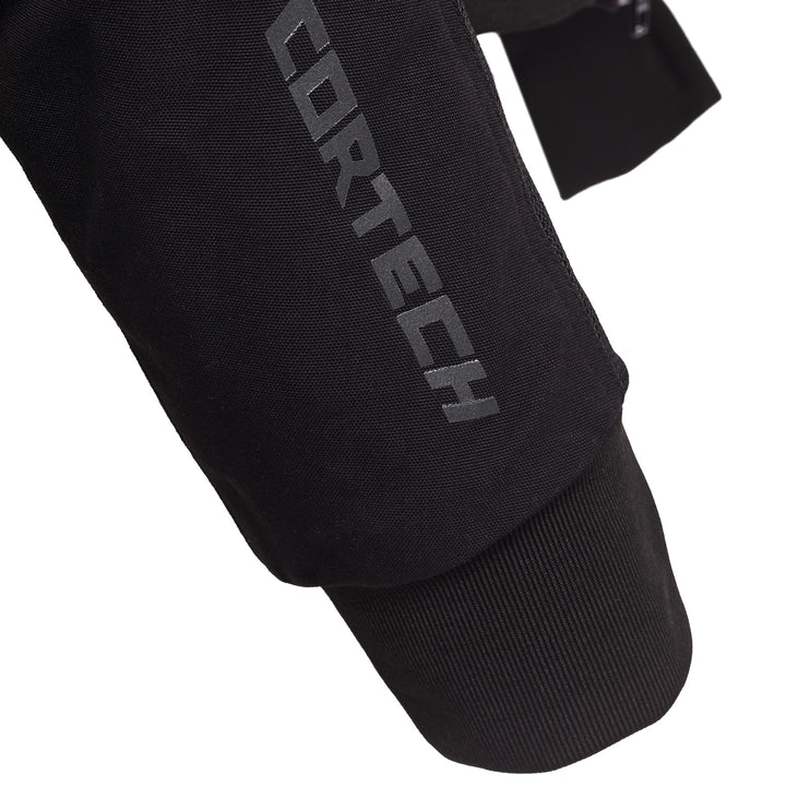 Cortech Versa-Flo Jacket Black - Close-up of Wrist Detail