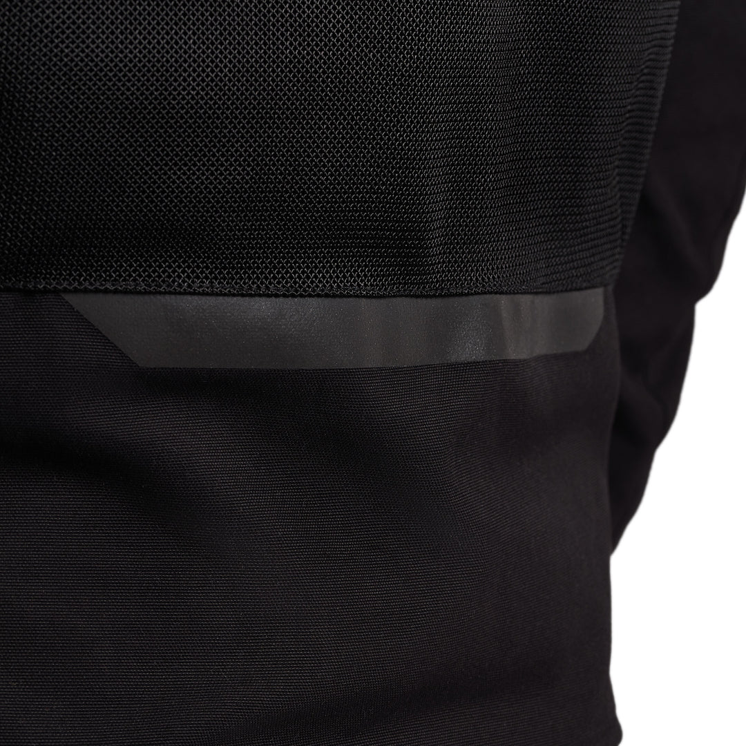 Cortech Versa-Flo Jacket Black - Close-up of Rear Vent Detail