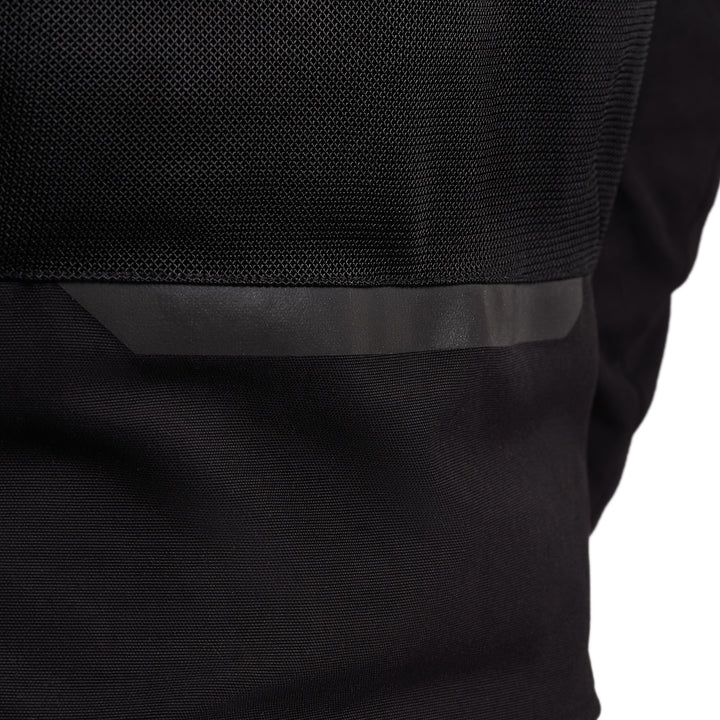 Cortech Versa-Flo Jacket Black - Close-up of Rear Vent Detail