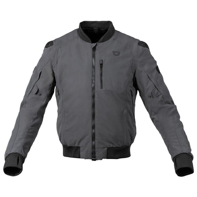 Cortech Versa-Tec Jacket Grey - Front View