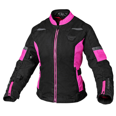 Cortech Women's Aero-Tec 2.0 Jacket Pink - Front View