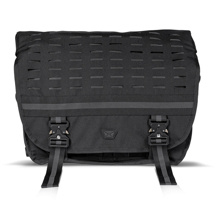 Cortech Waterproof Messenger Bag - Front View with Top Strap Removed