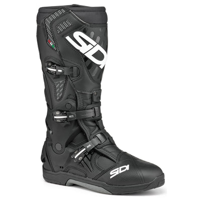 Sidi Cross Air SL Boots Black/Black - Front Side View