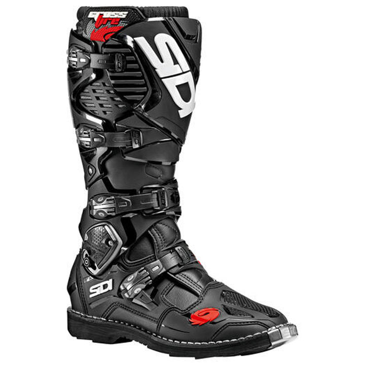 Sidi Crossfire 3 TA Boot Black/Black - Front Side View