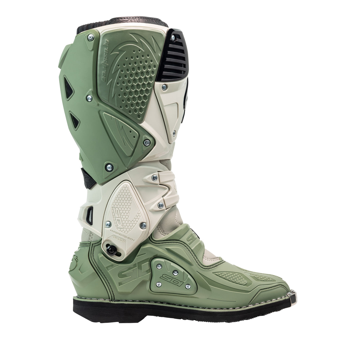 Sidi Crossfire 3 TA Boot Army/Sand - Inner Side View