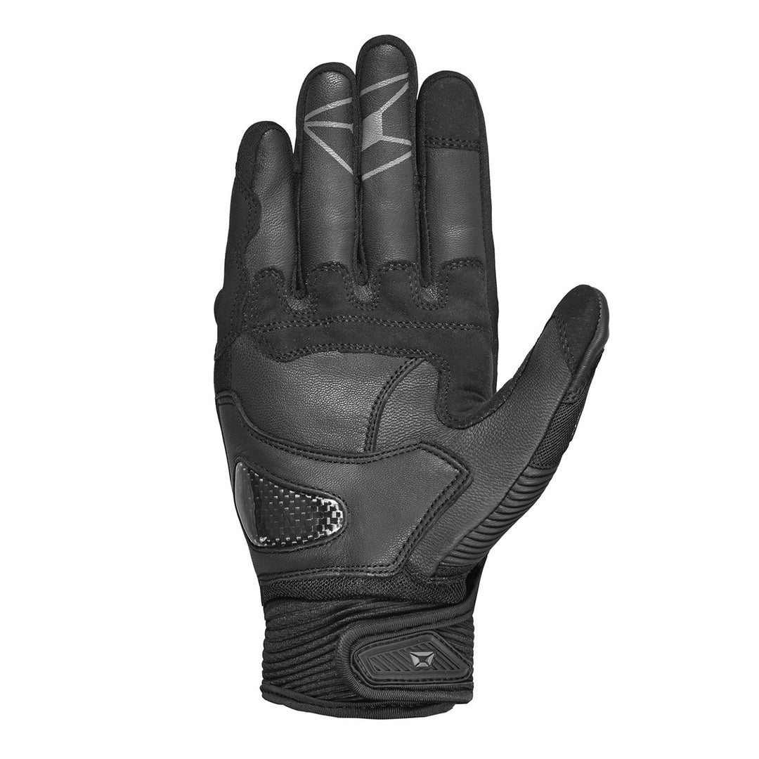 Cortech Apex Air Gloves Black - Palm View