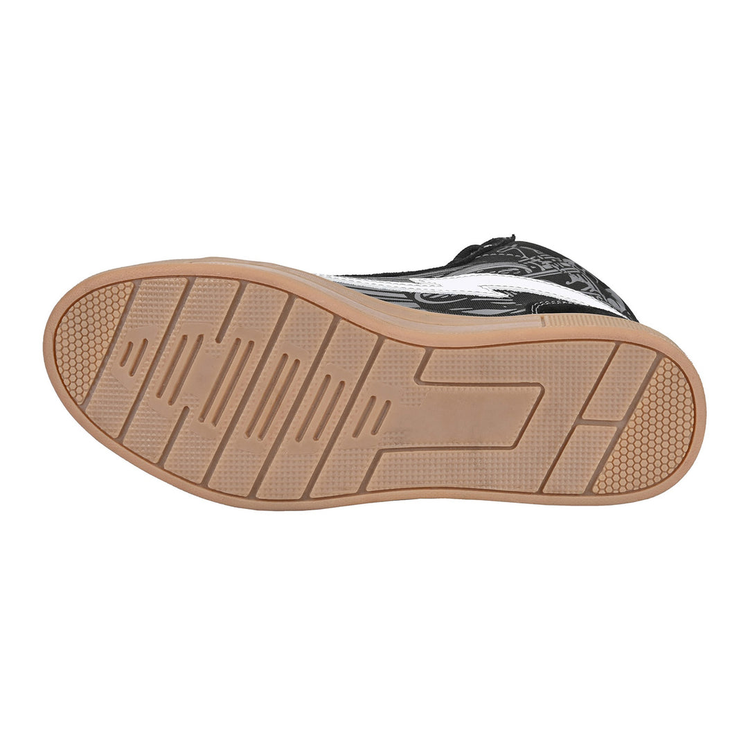 Cortech Slayer Limited Edition Boardtrack Riding Shoes Black/Grey - Sole View