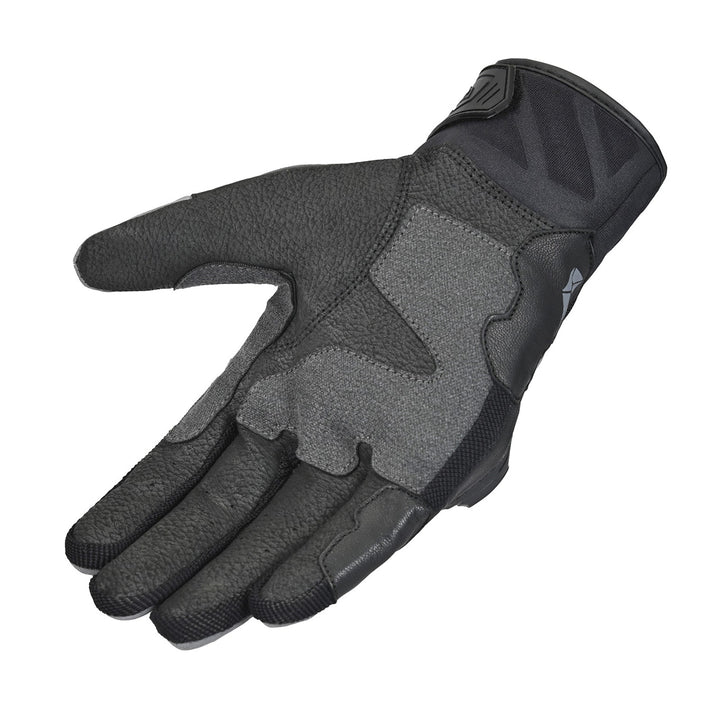 Cortech Sport Lite Gloves Black/Grey - Angled Palm View