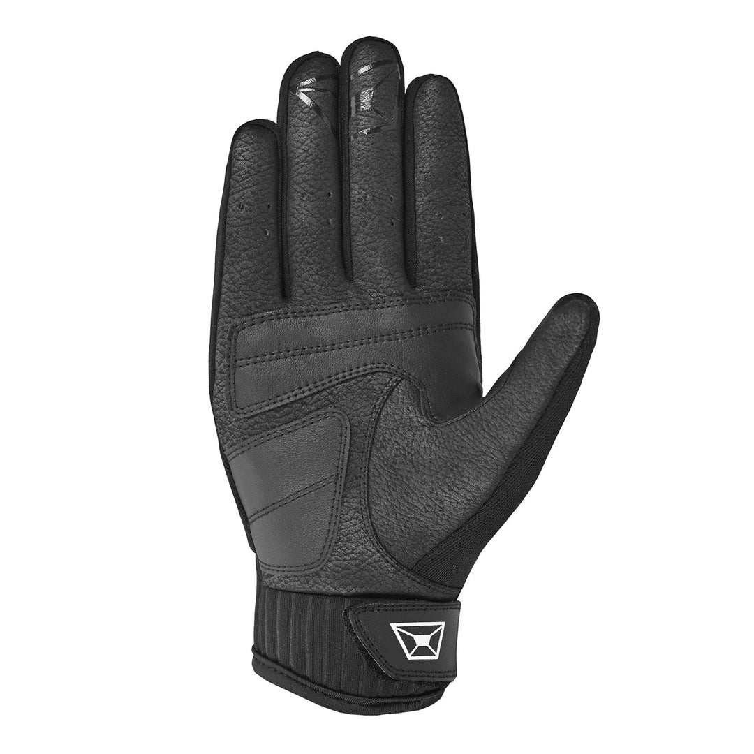 Cortech Standard Issue Bones Gloves Black/White - Palm View