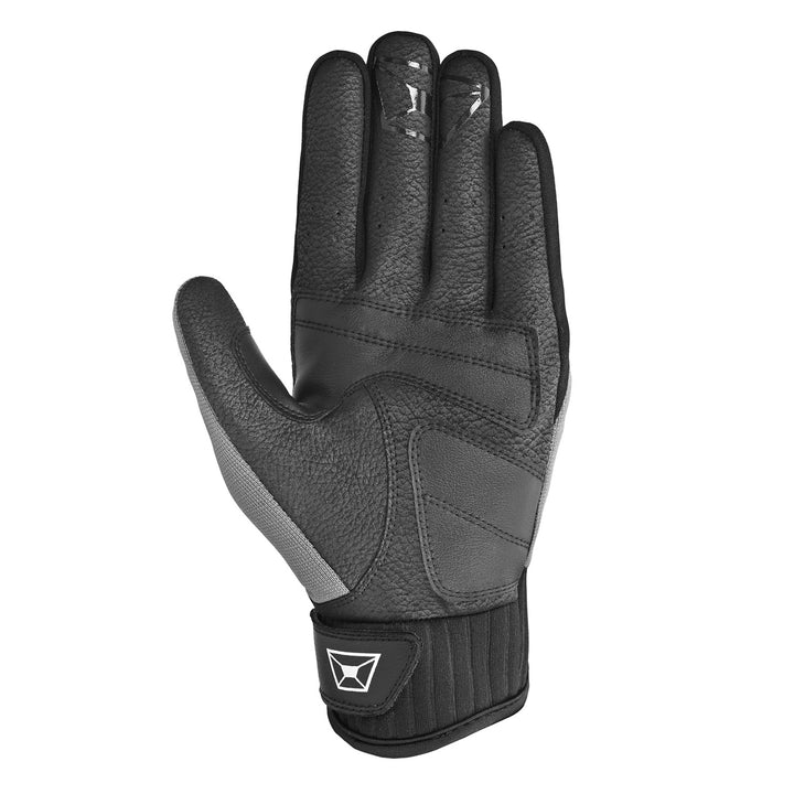 Cortech Standard Issue Bones Gloves Grey/White - Palm View