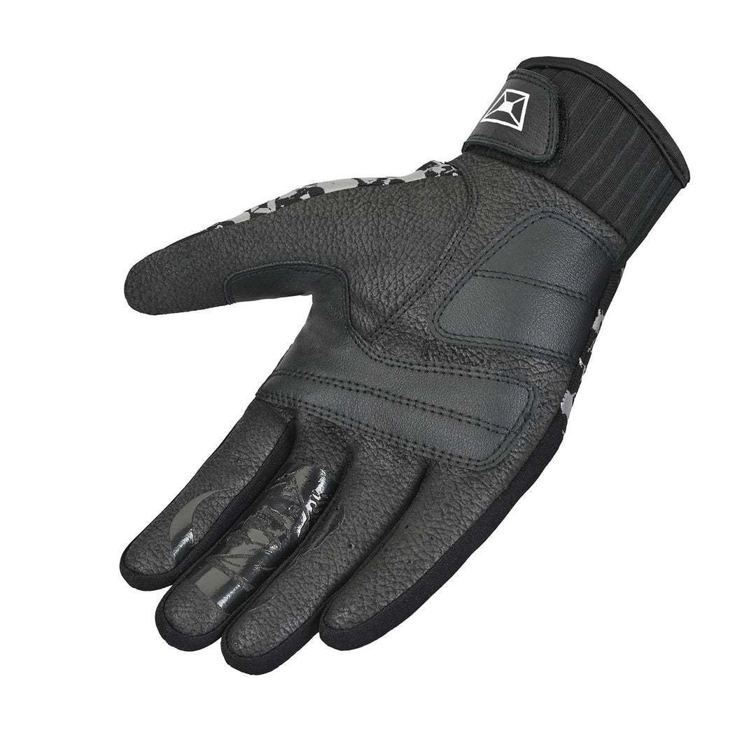 Cortech Standard Issue Skull Gloves Skulls - Angled Palm View