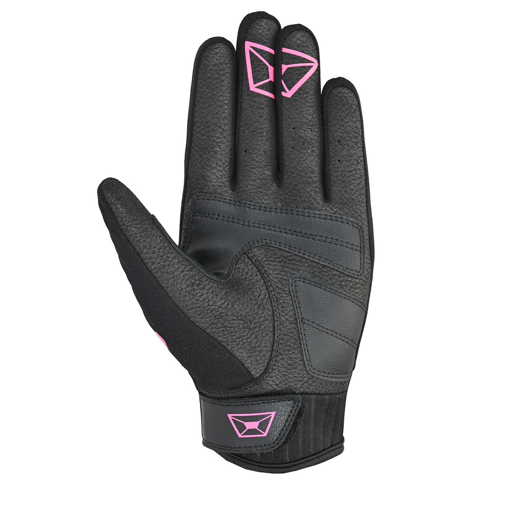 Cortech Women's Standard Issue Bones Gloves Black/Pink - Palm View