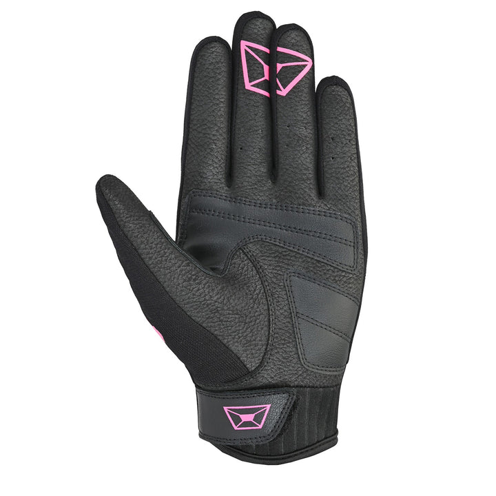 Cortech Women's Standard Issue Bones Gloves Black/Pink - Palm View