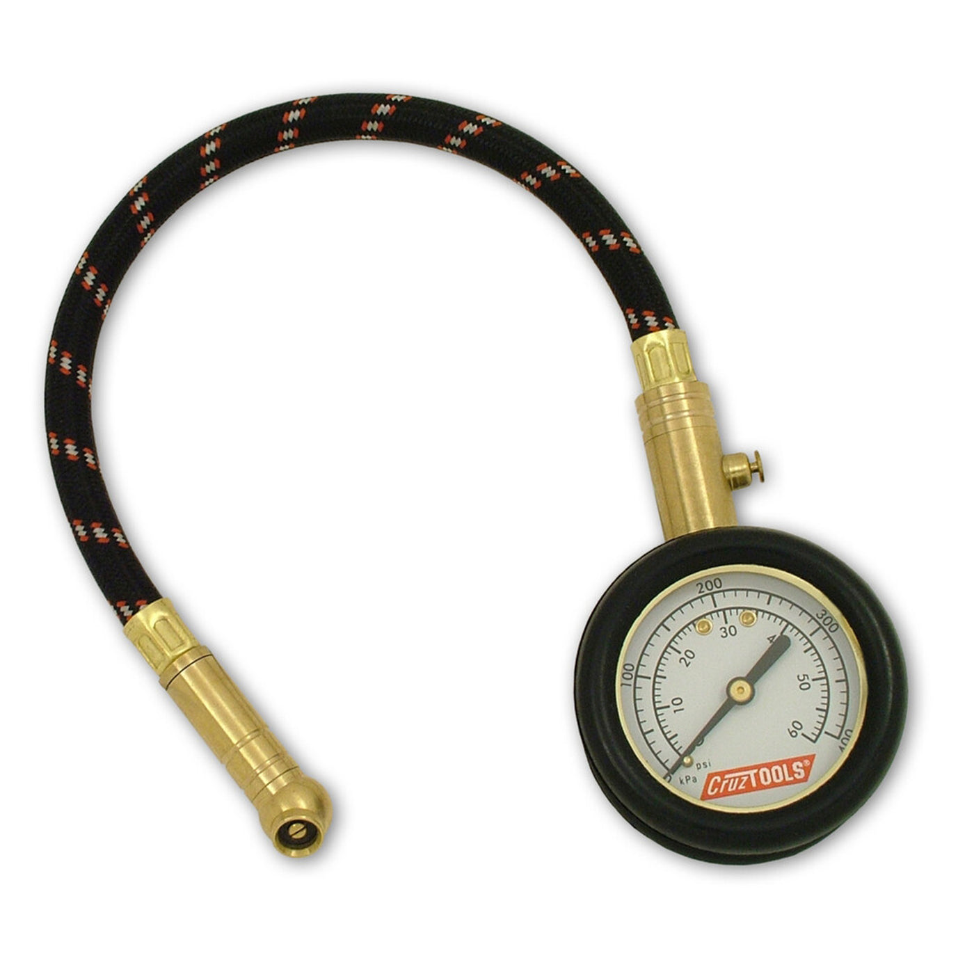 Cruz Tools TirePro Dial Tire Gauge - Front View