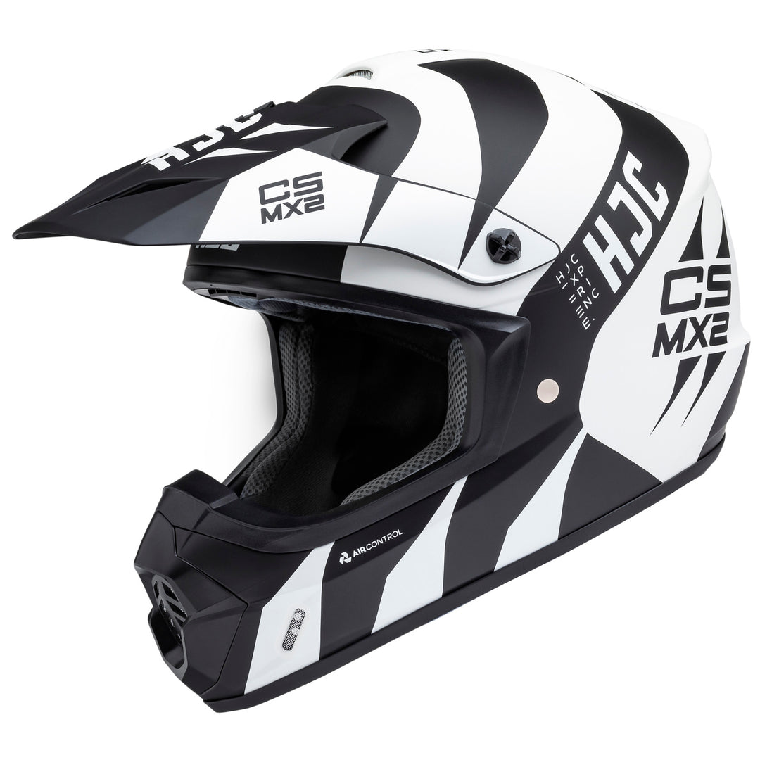 HJC CS-MX 2 Crox Helmet MC-10 - Front Side View