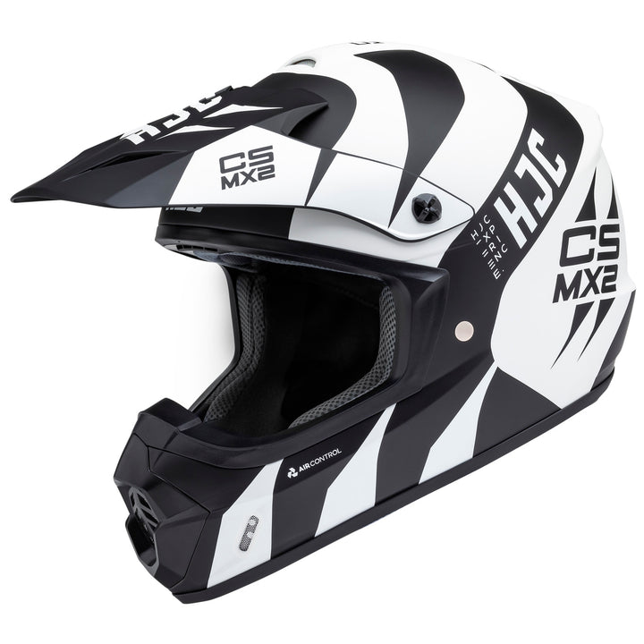 HJC CS-MX 2 Crox Helmet MC-10 - Front Side View