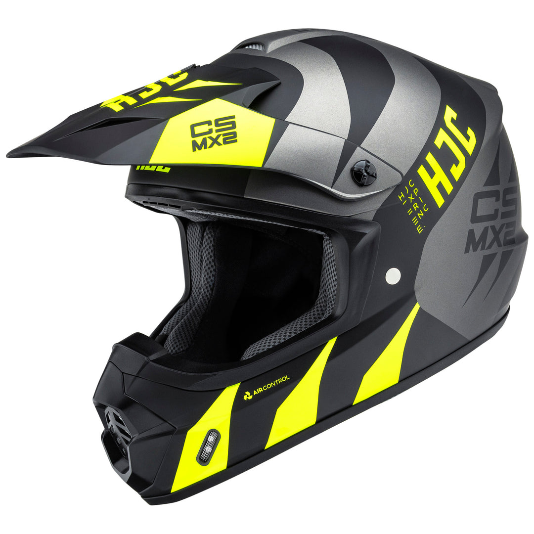 HJC CS-MX 2 Crox Helmet MC-3H - Front Side View