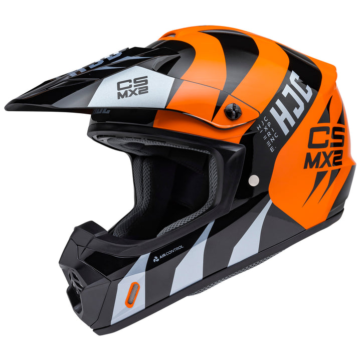 HJC CS-MX 2 Crox Helmet MC-7 - Front Side View