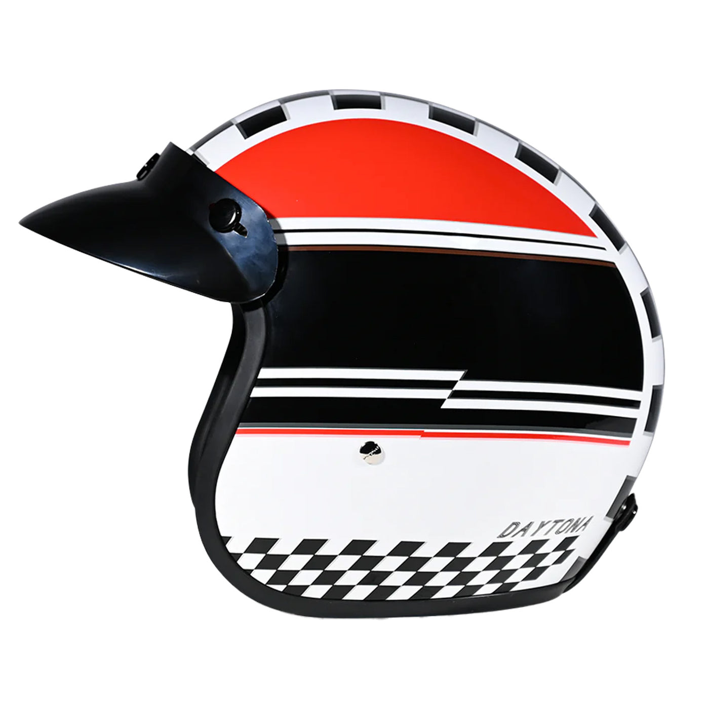 Daytona Helmets D.O.T. Cruiser Helmet - Daytona Classic - Left Side View