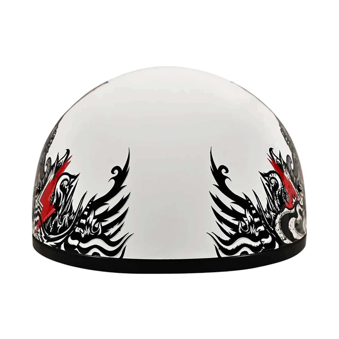 Daytona Helmets D.O.T. Skull Cap - Rockin' Reaper - Front View