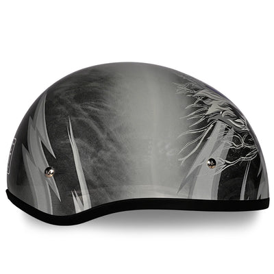 Daytona Helmets D.O.T. Skull Cap - Thunder - Right Side View