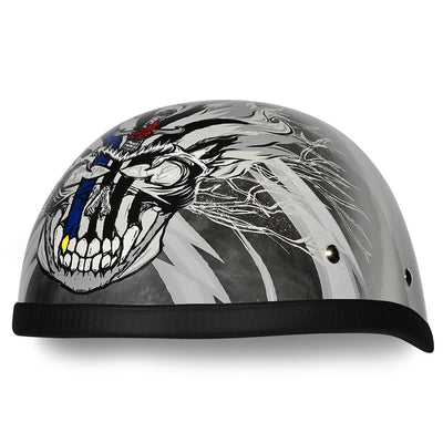 Daytona Helmets Novelty Eagle - Thunder - Front Left Side View