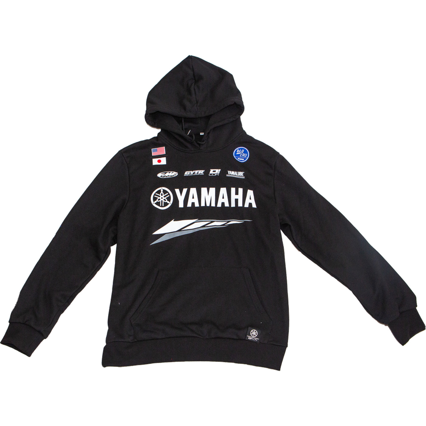 D'Cor Visuals Yamaha Factory Sweatshirt Black - Front View