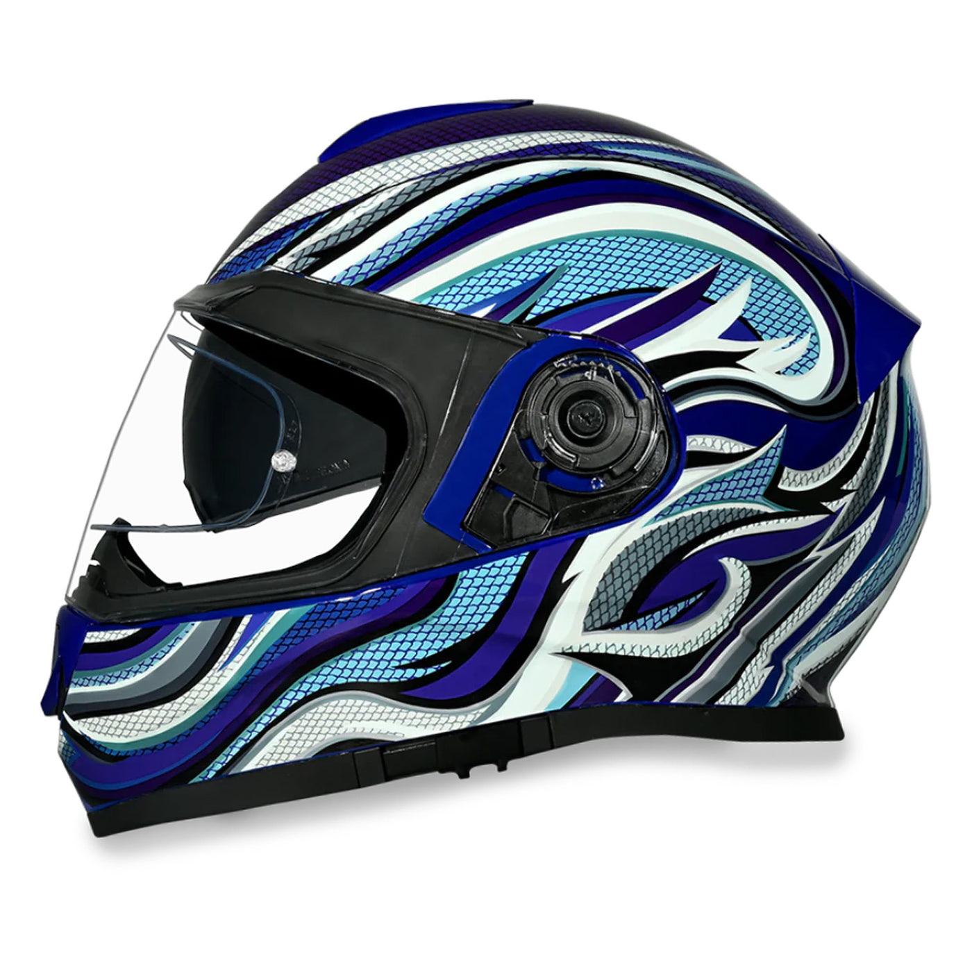 Daytona Helmets D.O.T. Detour Helmet - Vortex - Left Side View