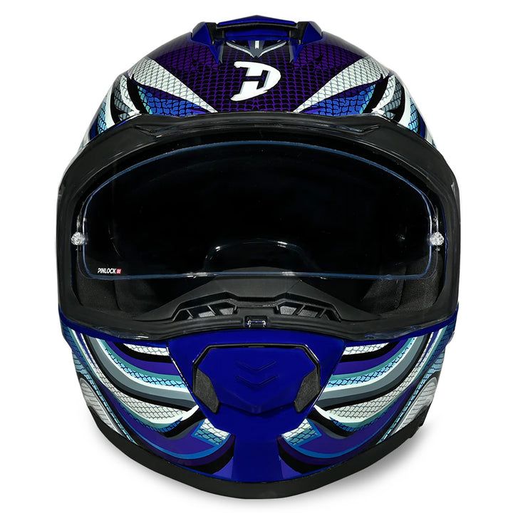 Daytona Helmets D.O.T. Detour Helmet - Vortex - Front View