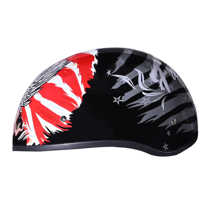 Daytona Helmets D.O.T. Skull Cap - Freedom 2.0 - Left Side View