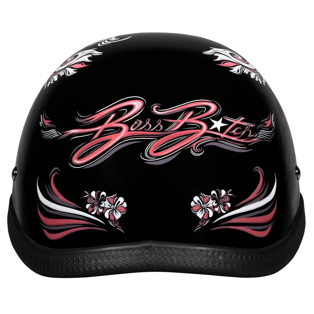 Daytona Helmets Novelty Eagle - Boss Bitch - Rear View