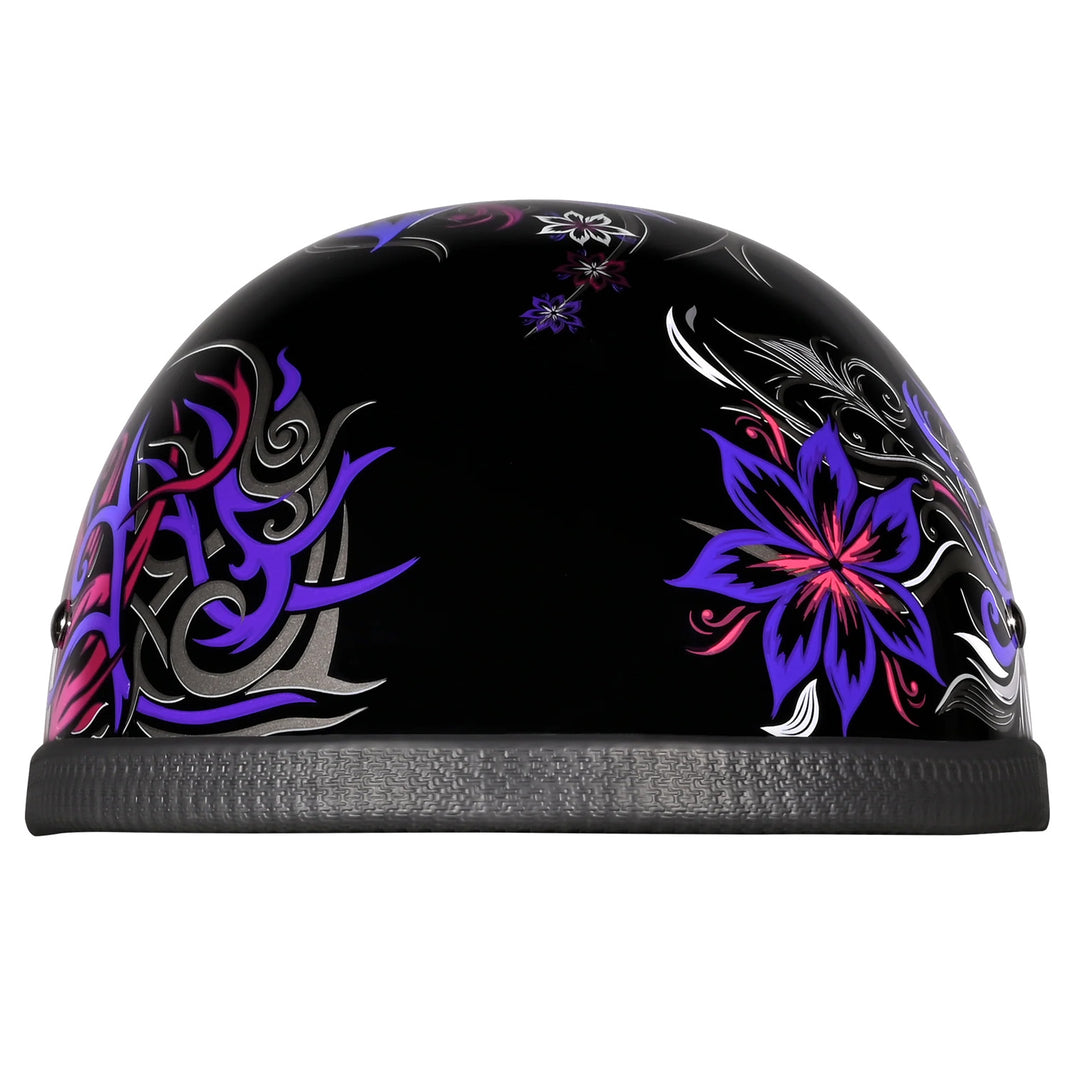 Daytona Helmets Novelty Eagle - Flowers - Front View